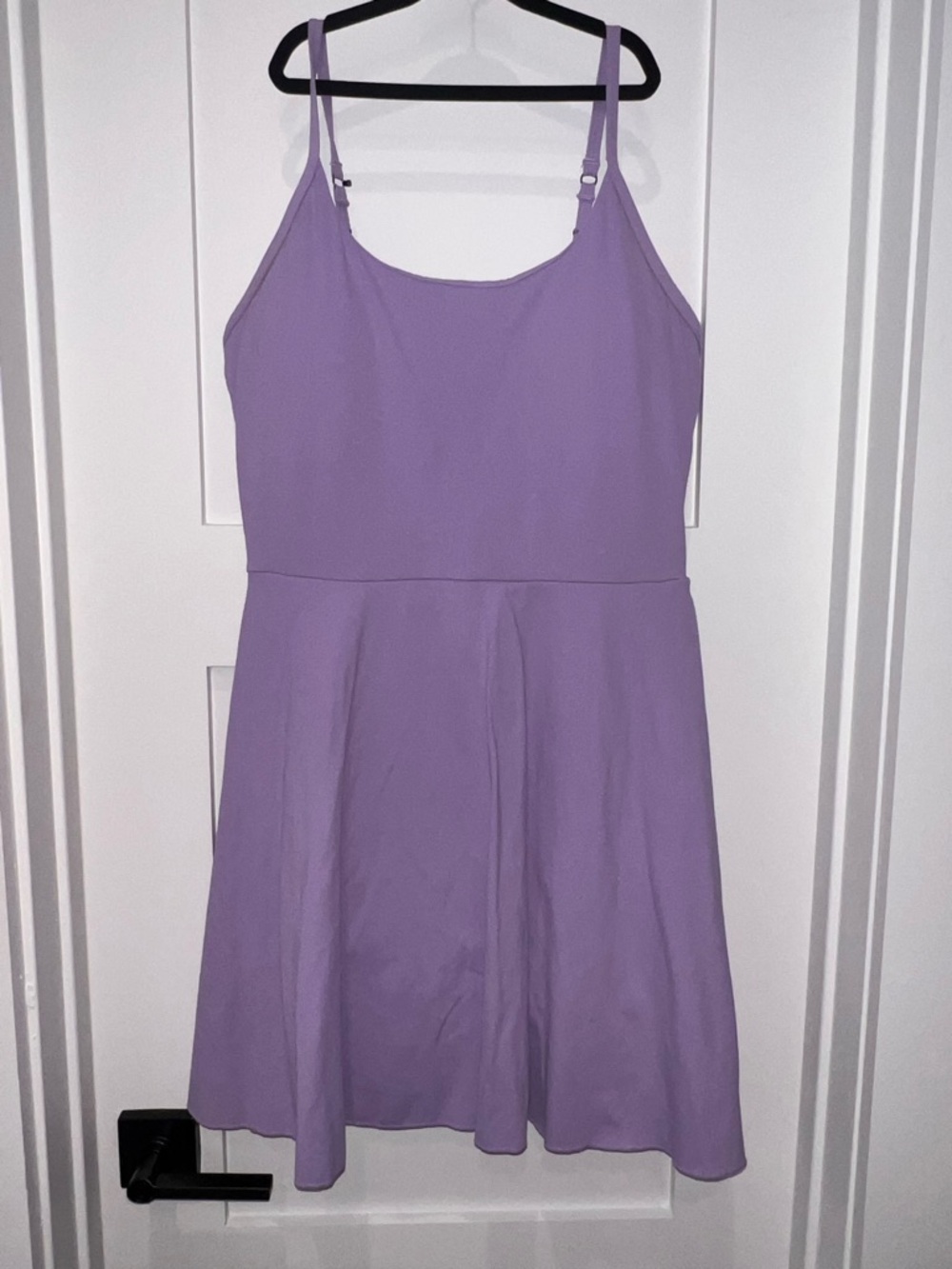 HALARA Lilac A-Line Spaghetti Strap Dress